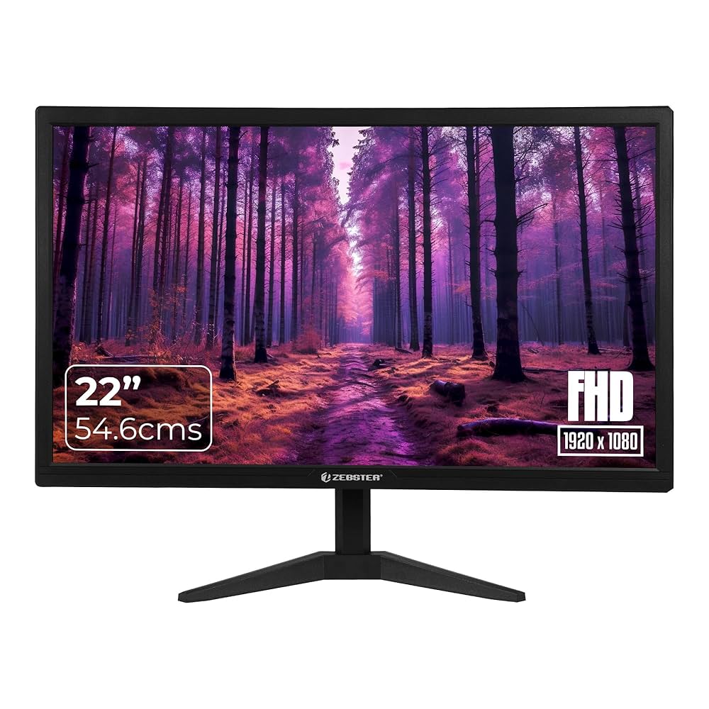 ZEBSTER 22 Inch Led Monitor