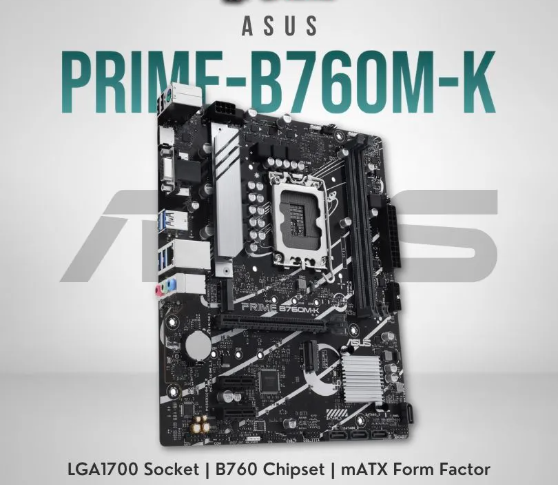 ASUS PRIME B760M-K MOTHERBOARD