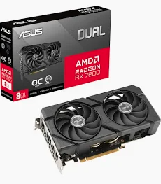 ASUS RADEON RX7600 8GB AMD GRAPHIC CARD